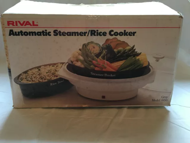 rival automatic steamer instruction manual