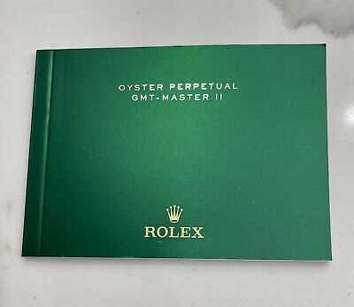 rolex gmt master ii instruction manual