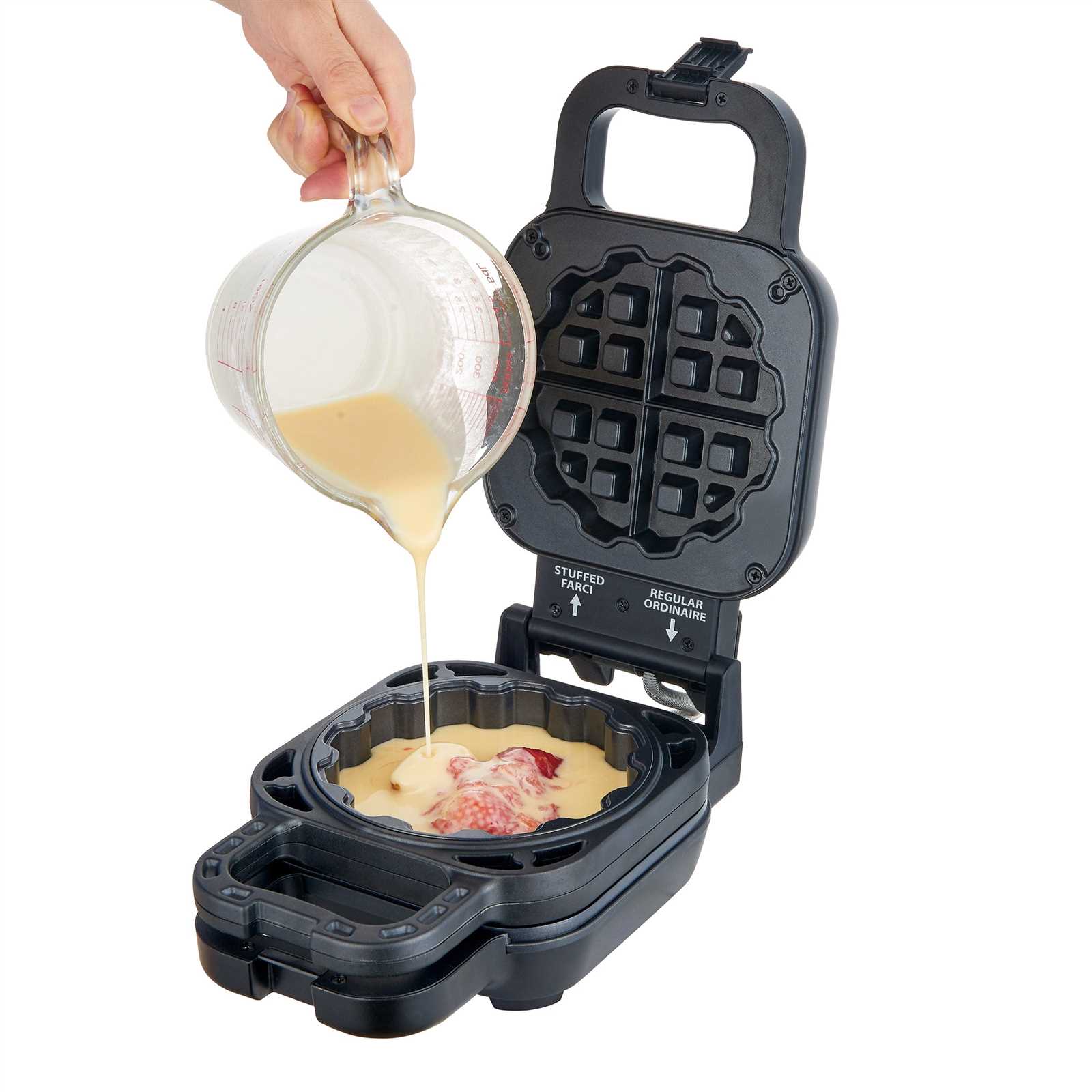 salton belgian waffle maker instruction manual