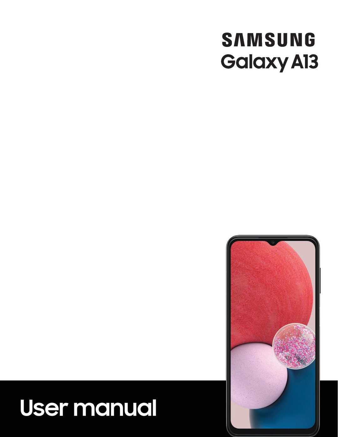 samsung a13 instruction manual