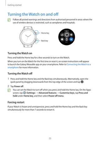 samsung galaxy watch instruction manual