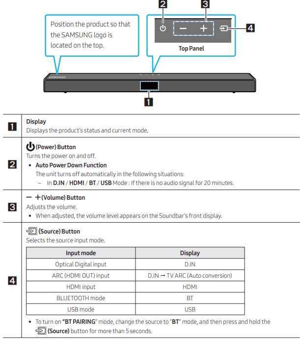 samsung soundbar instructions manual