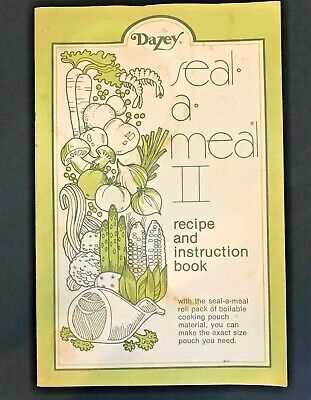 seal a meal instruction manual