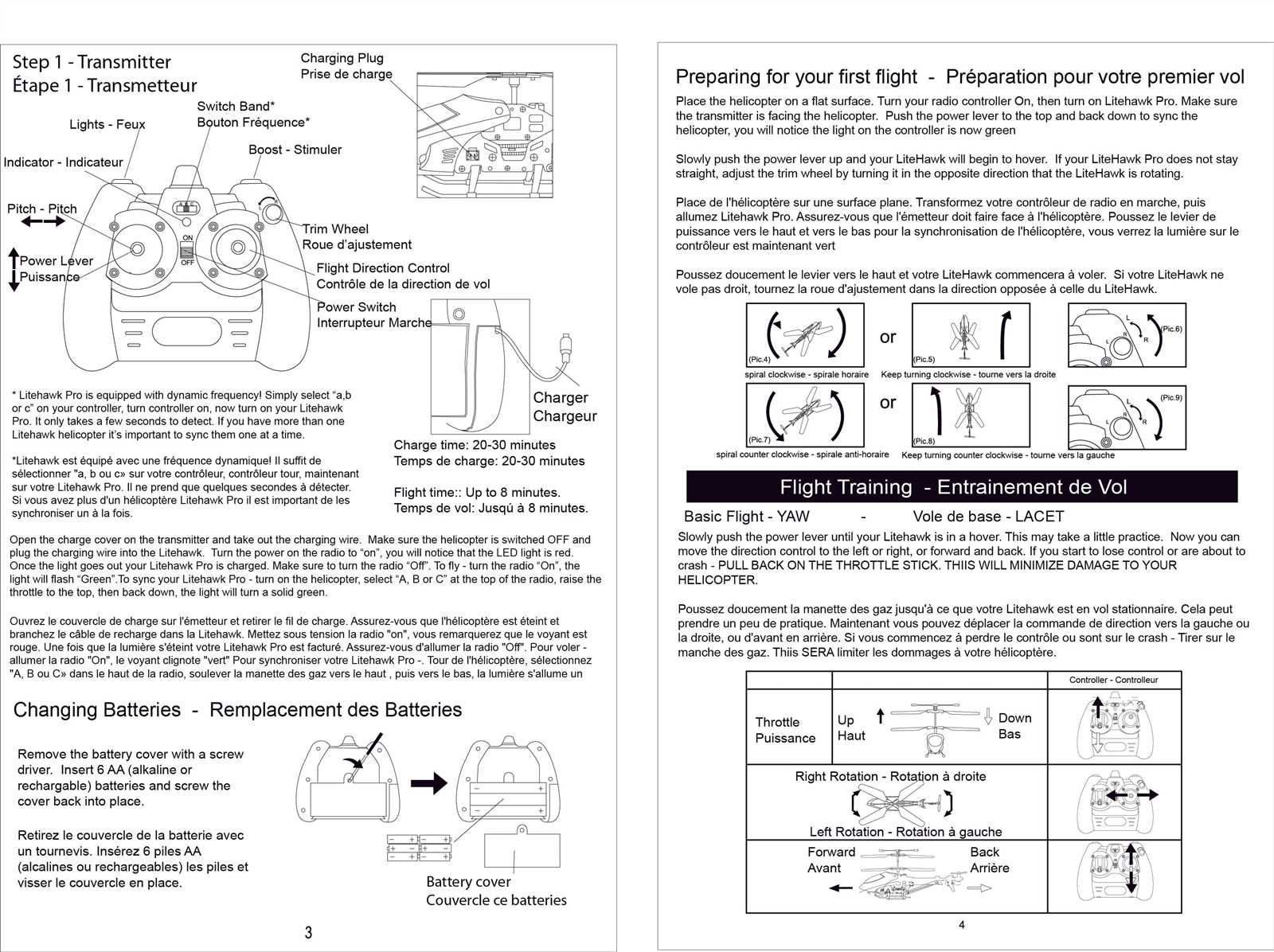 sharper image dx 3 instruction manual