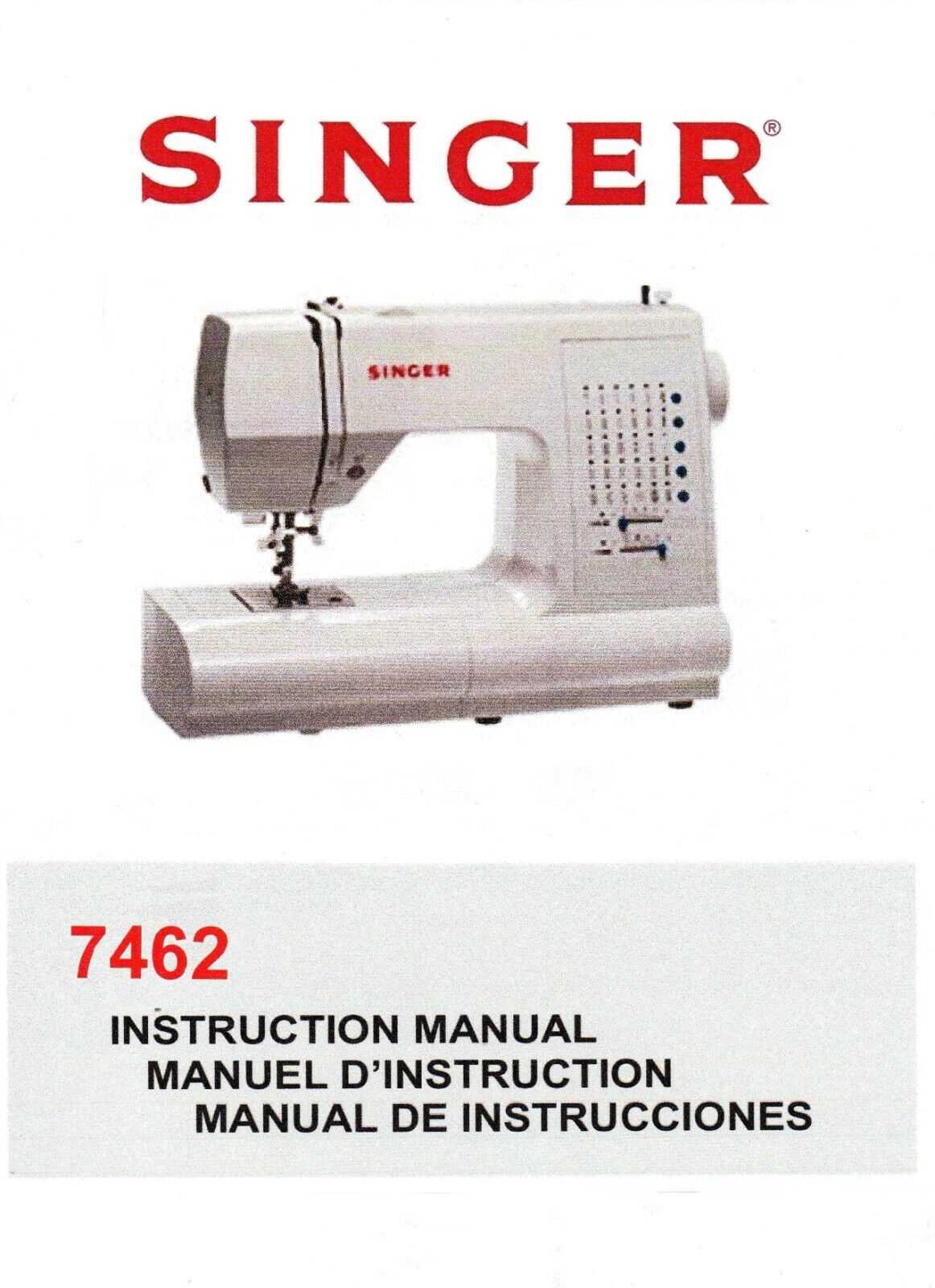 singer 2277 instruction manual