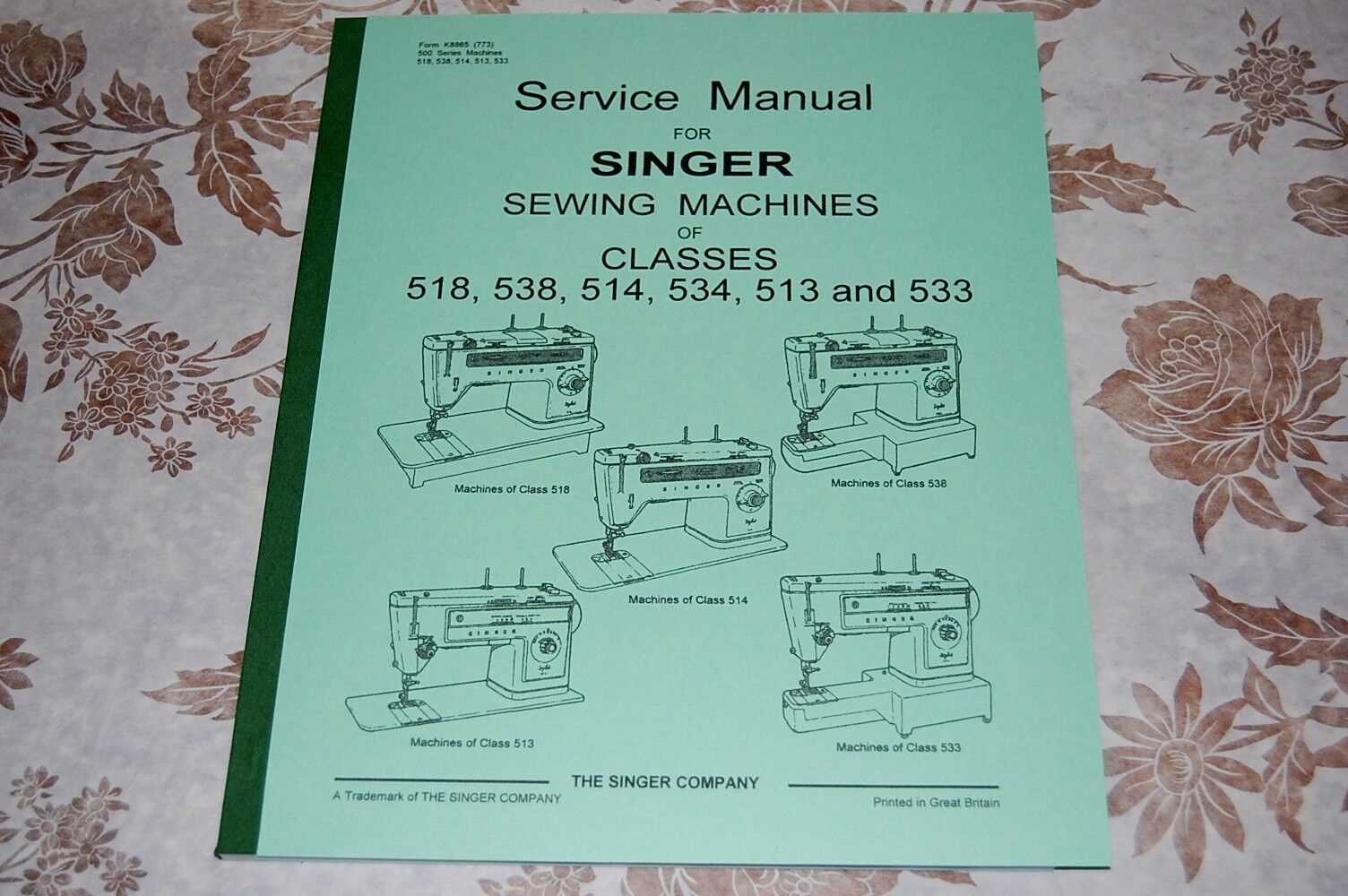 singer 513 instruction manual