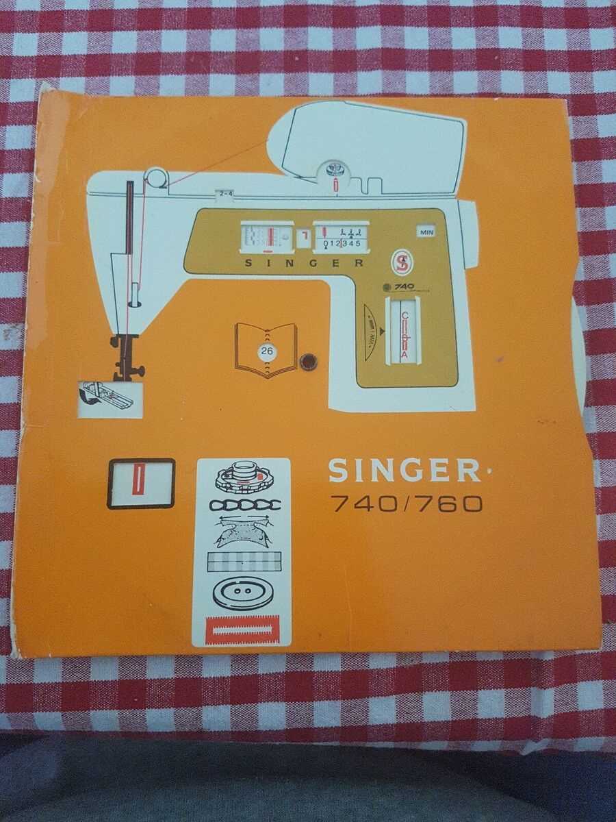 singer 760 instruction manual