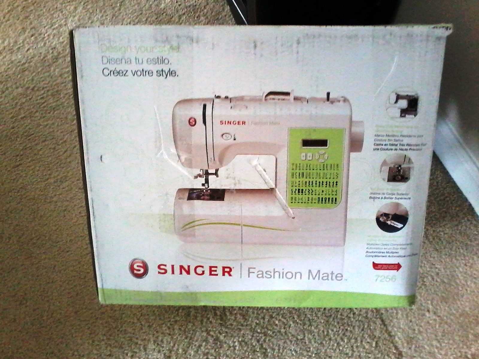 singer fashion mate 7256 instruction manual