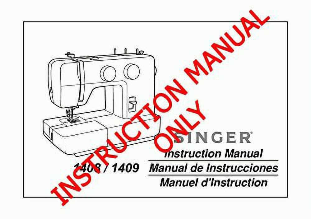 singer sewing machine model 9410 instruction manual