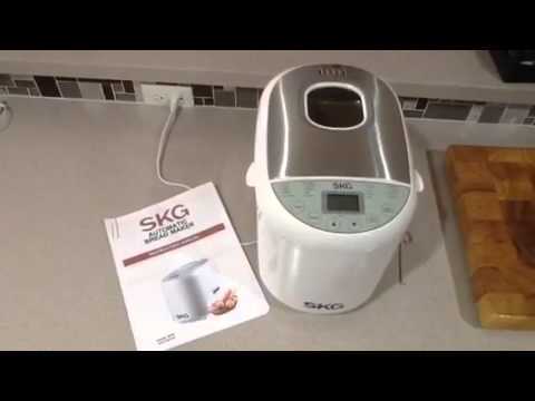 skg bread maker instruction manual