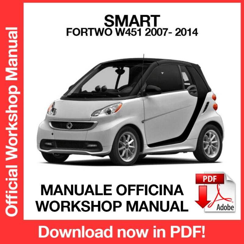 smart fortwo instruction manual