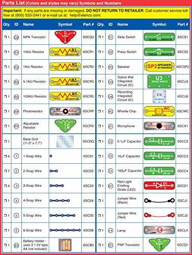 snap circuits instruction manual