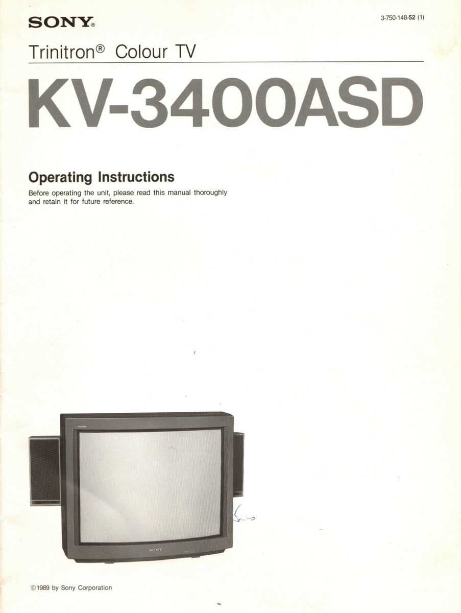 sony bravia instruction manual