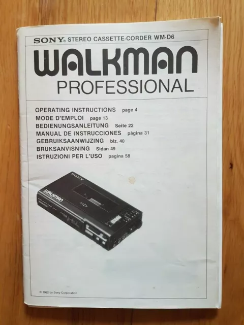 sony walkman mp3 player instruction manual