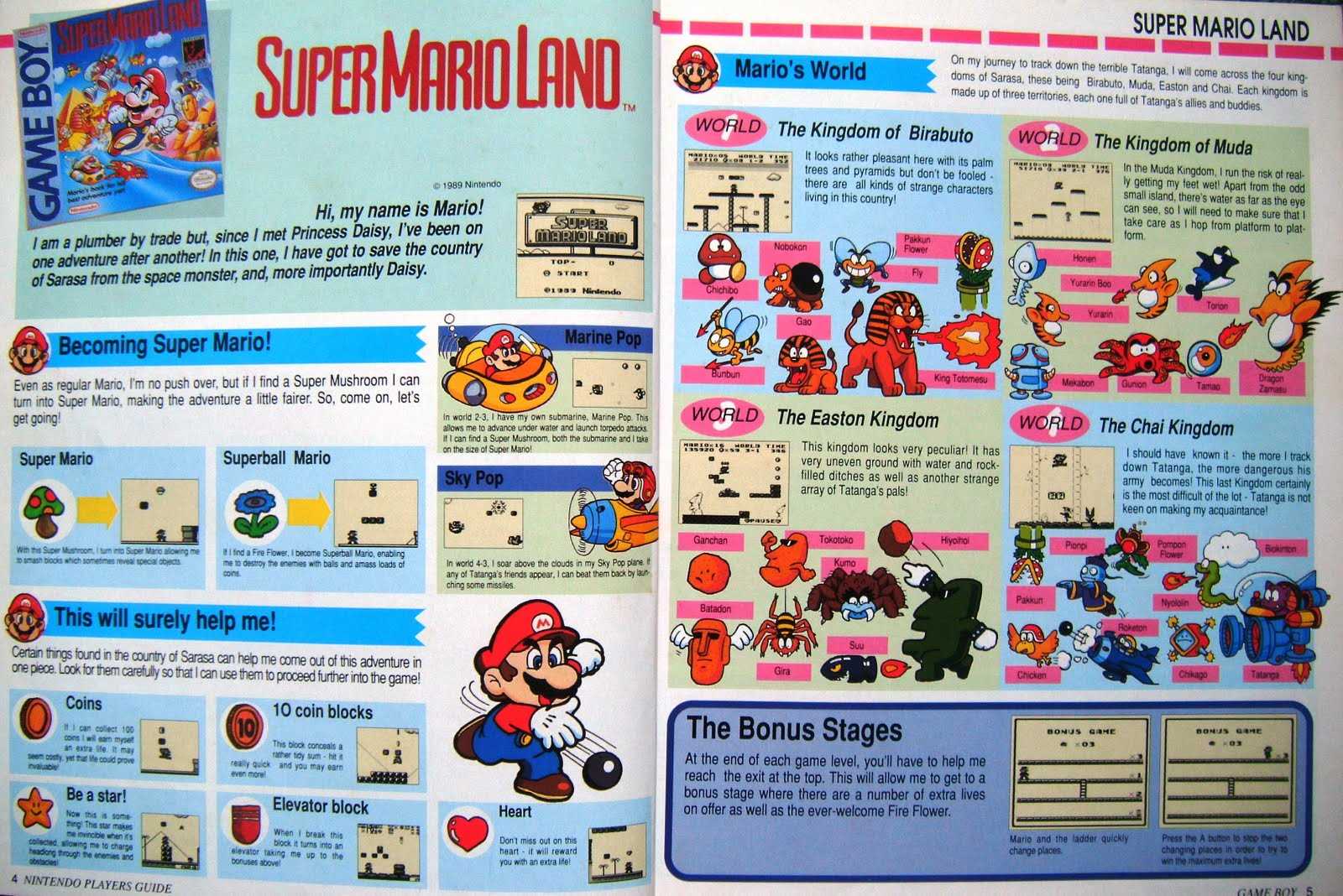 super mario 3d land instruction manual