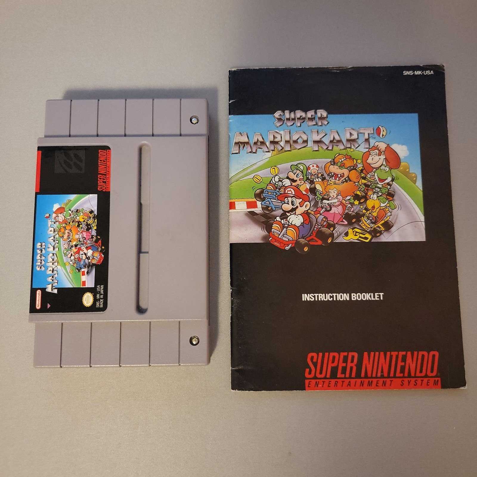 super mario kart instruction manual