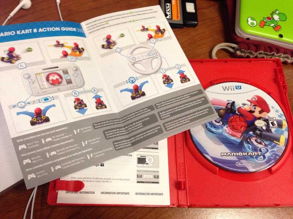 super mario kart instruction manual