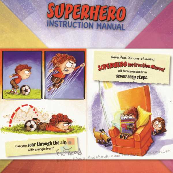 superhero instruction manual read aloud