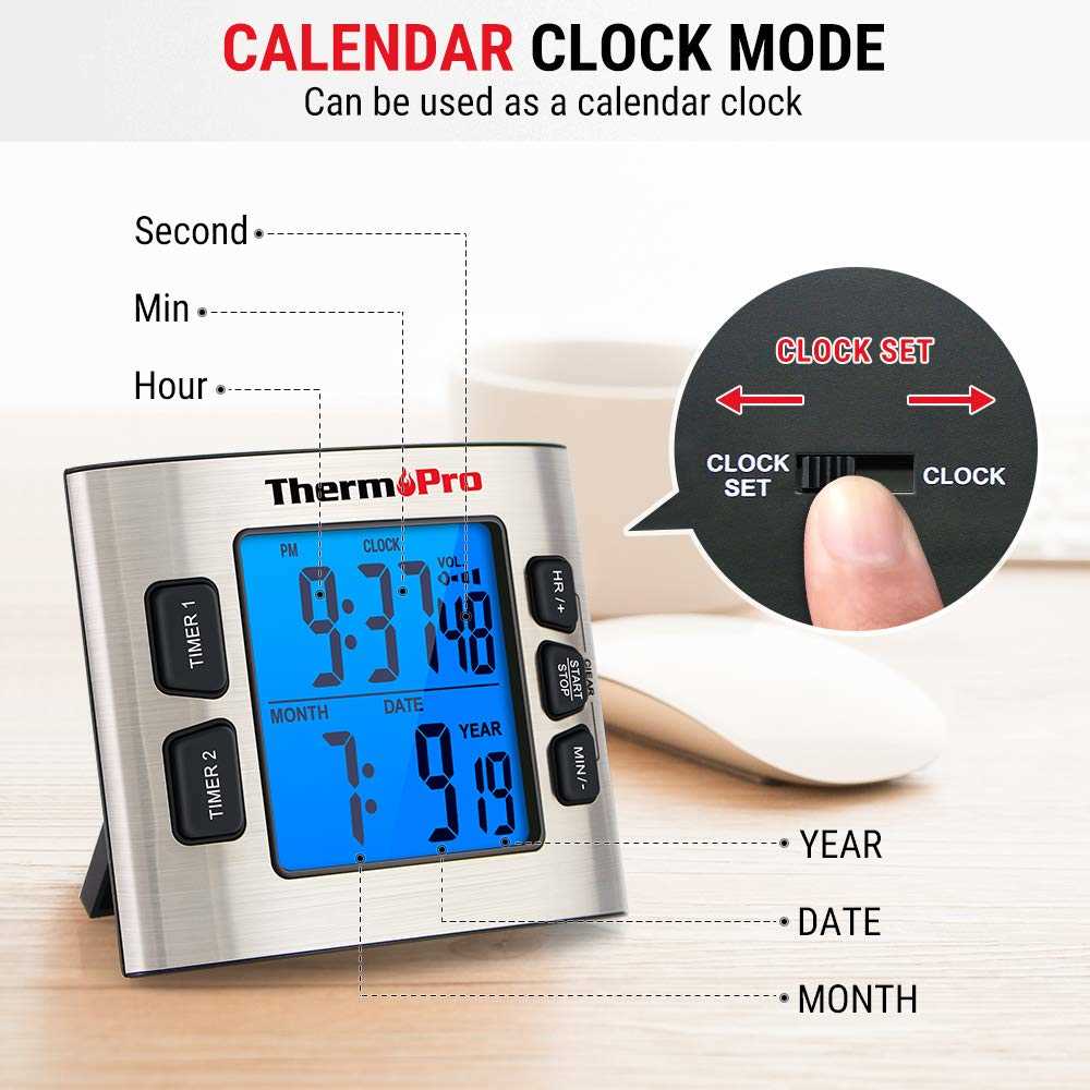 thermo clock rar312 instruction manual