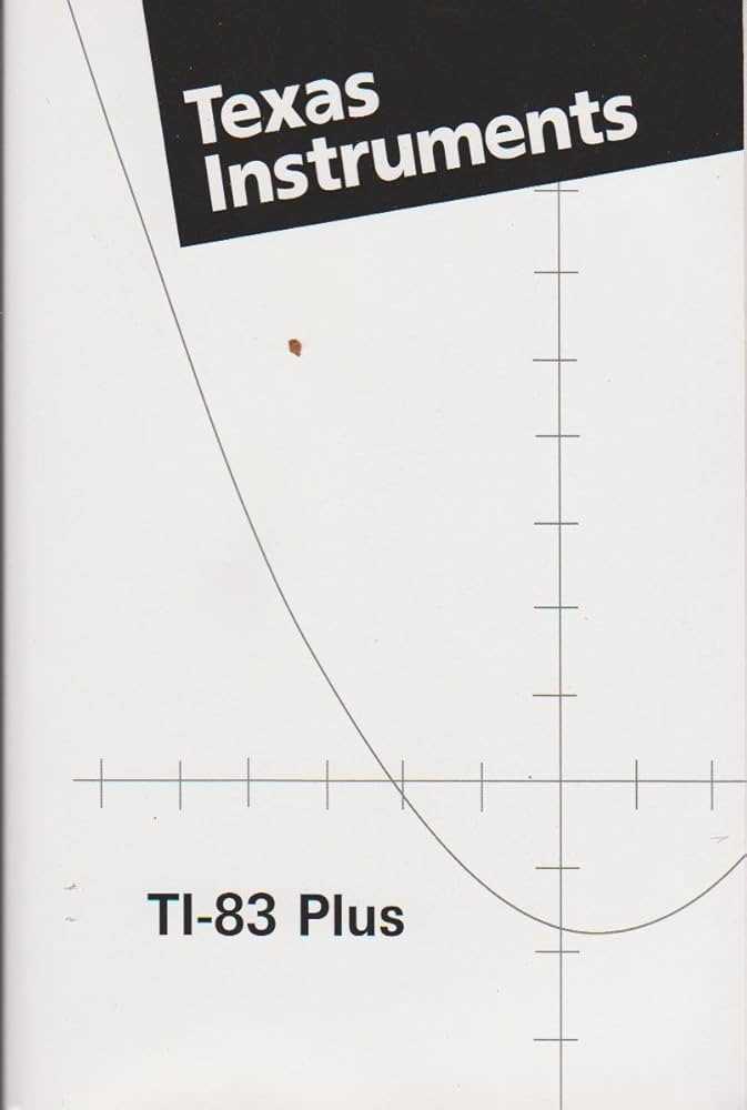 ti 83 calculator instruction manual