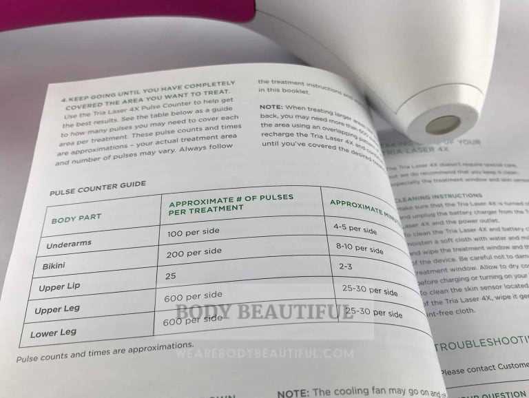 tria laser instruction manual