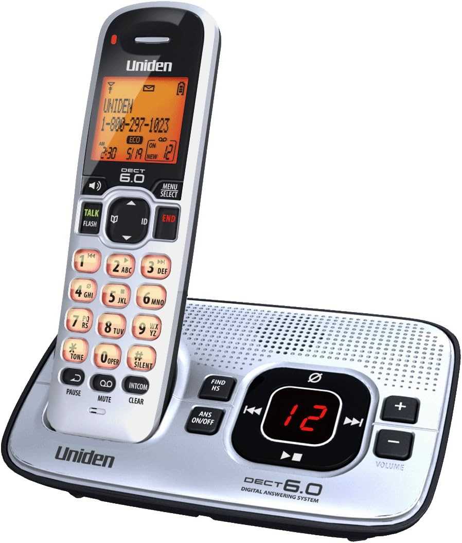 uniden phone dect 6.0 instruction manual