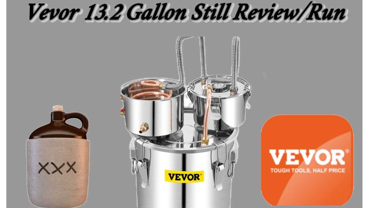 vevor moonshine still instruction manual