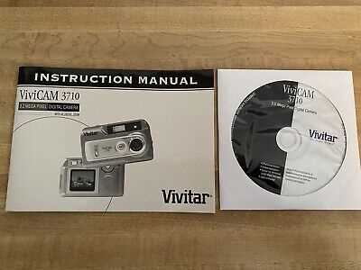 vivitar camera instruction manual