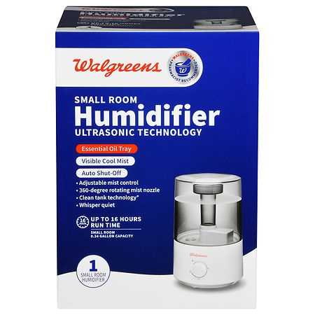 walgreens humidifier instruction manual