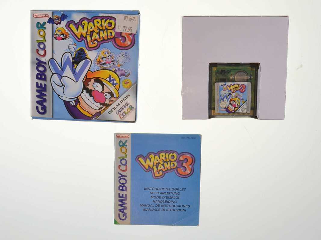 wario land 3 instruction manual