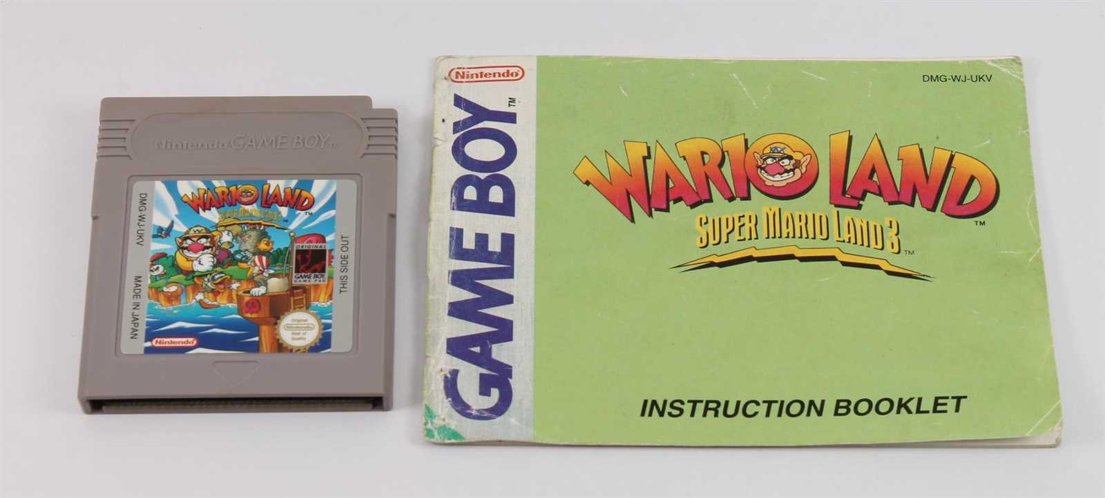 wario land 3 instruction manual