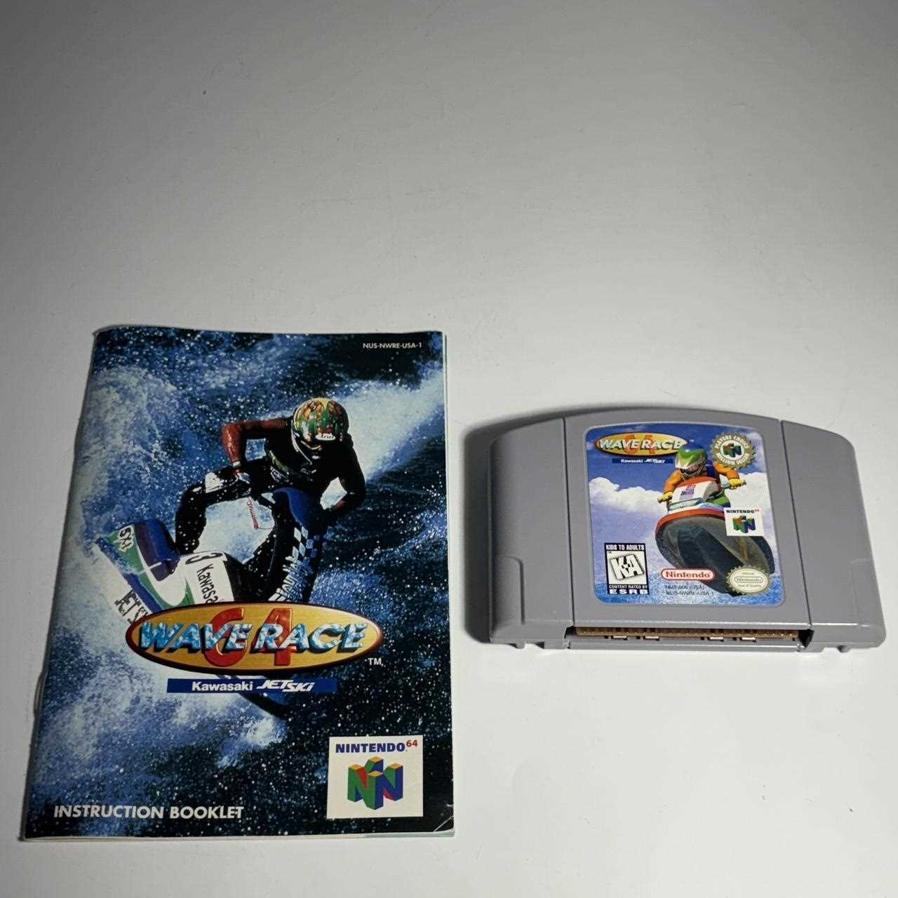 wave race 64 instruction manual