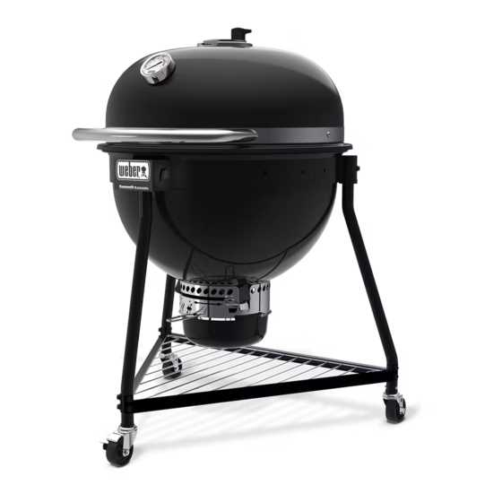 weber charcoal grill instruction manual