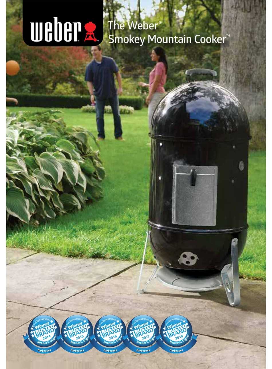 weber smokey mountain instruction manual