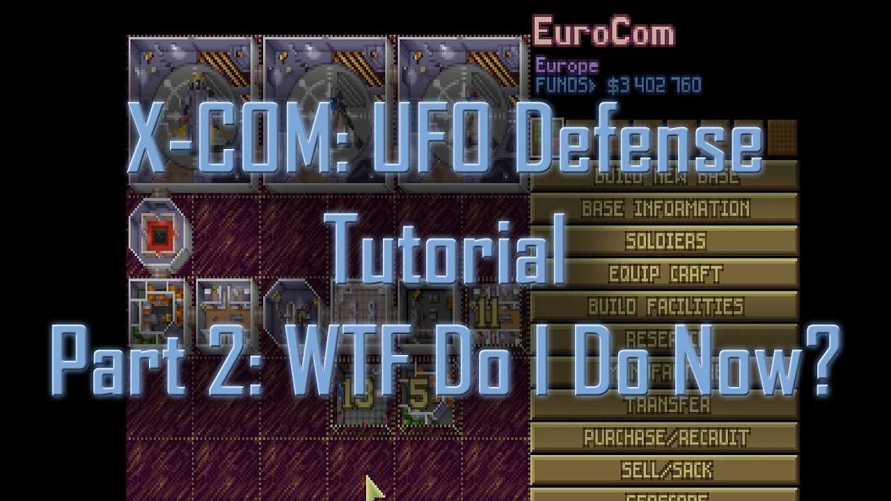 x com ufo defense instruction manual