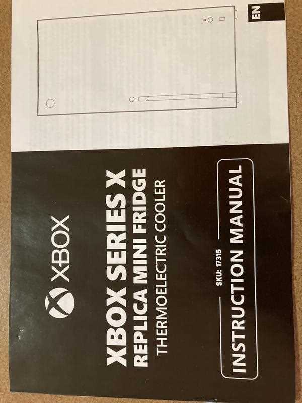 x mini instruction manual