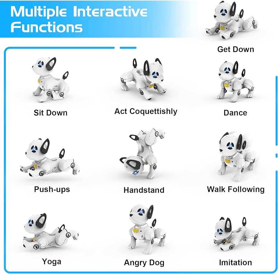 zoomer robot dog instruction manual