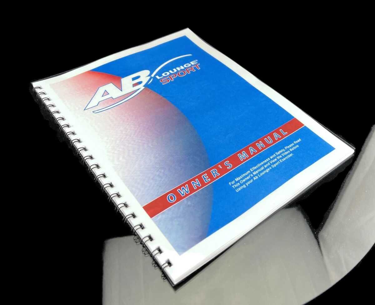 ab lounge elite instruction manual