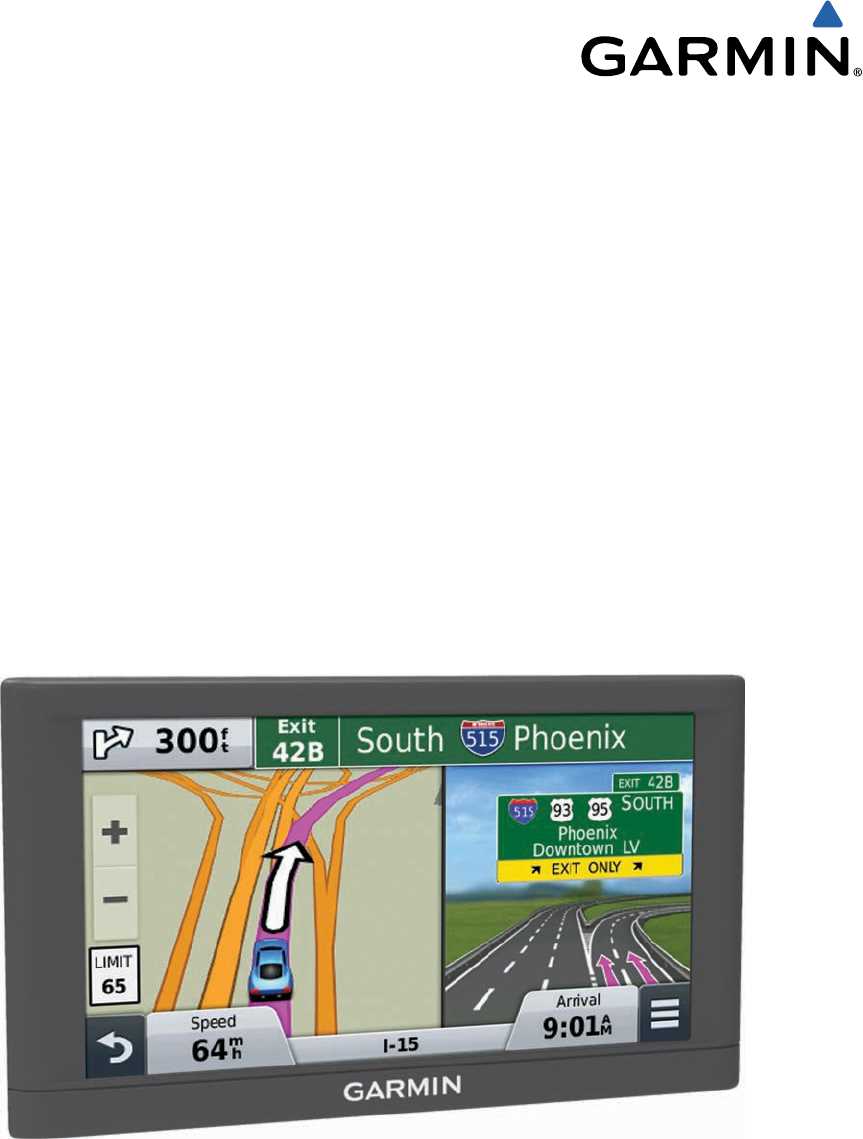 garmin nuvi 1450 instruction manual