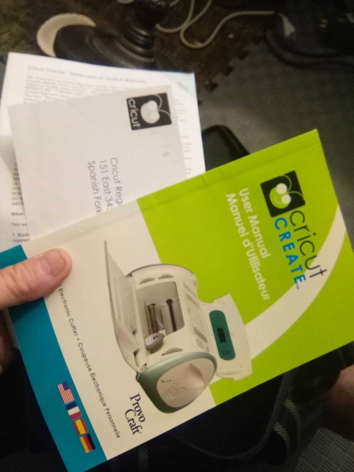 cricut create instruction manual