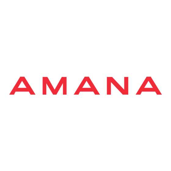 amana refrigerator instruction manual