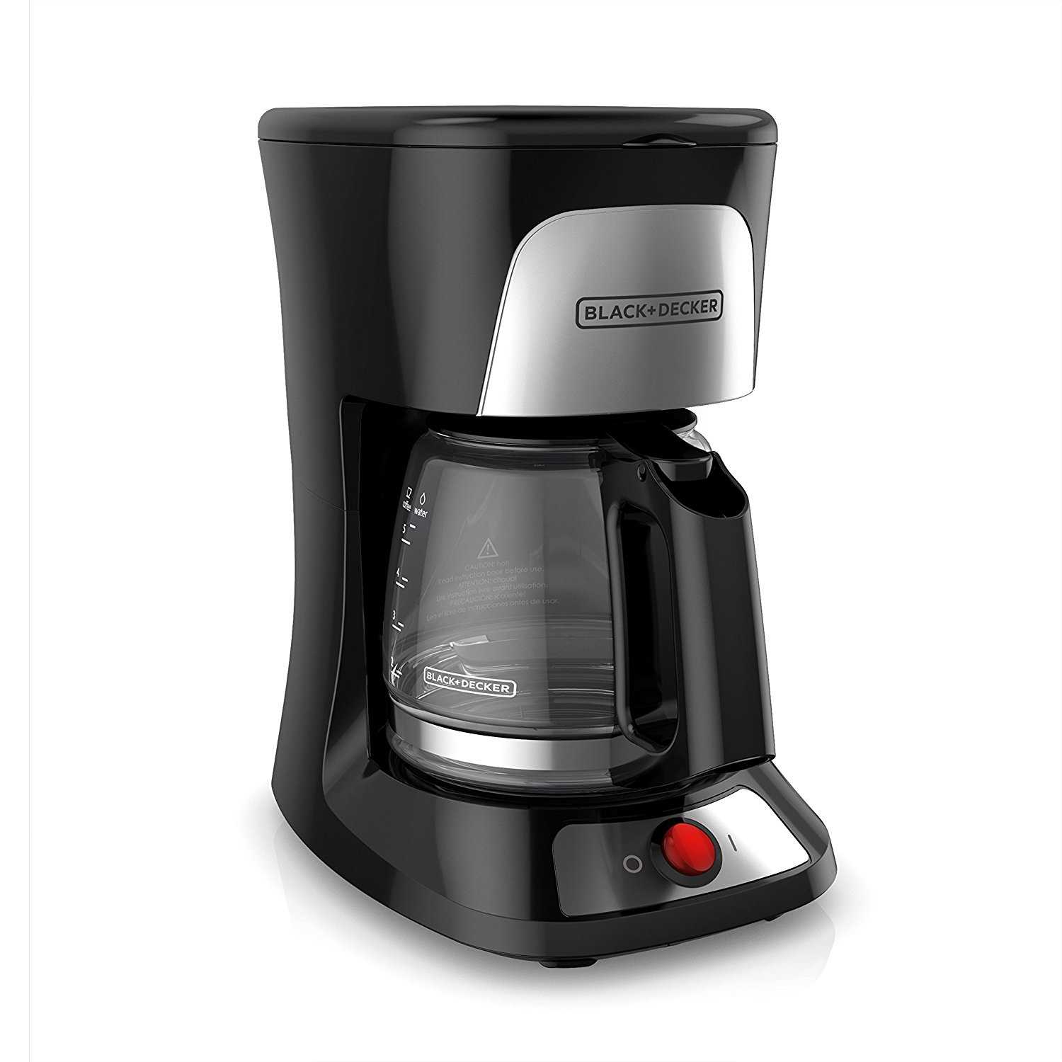 black and decker coffee maker instructions manual