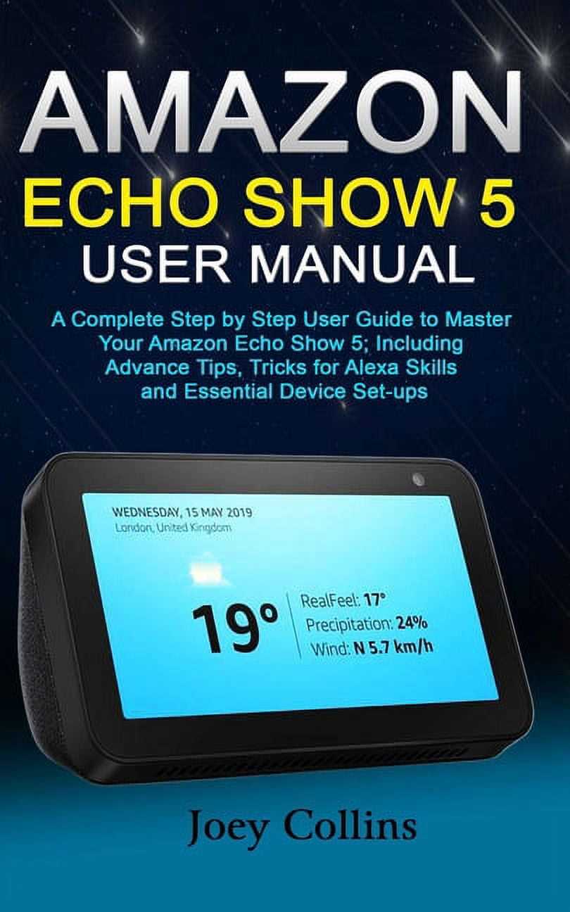 amazon echo show 5 instruction manual