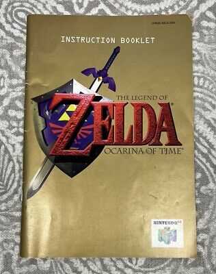 zelda 1 instruction manual