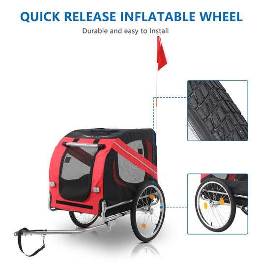 aosom bike trailer instruction manual