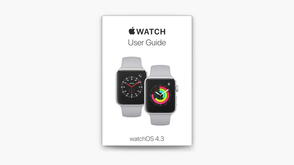 apple watch series 3 instruction manual