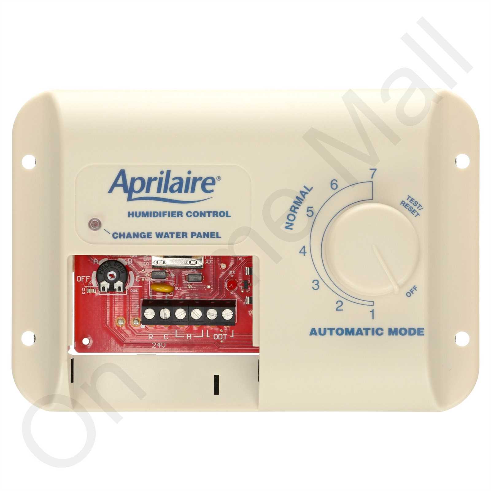 aprilaire 4655 manual humidistat instructions