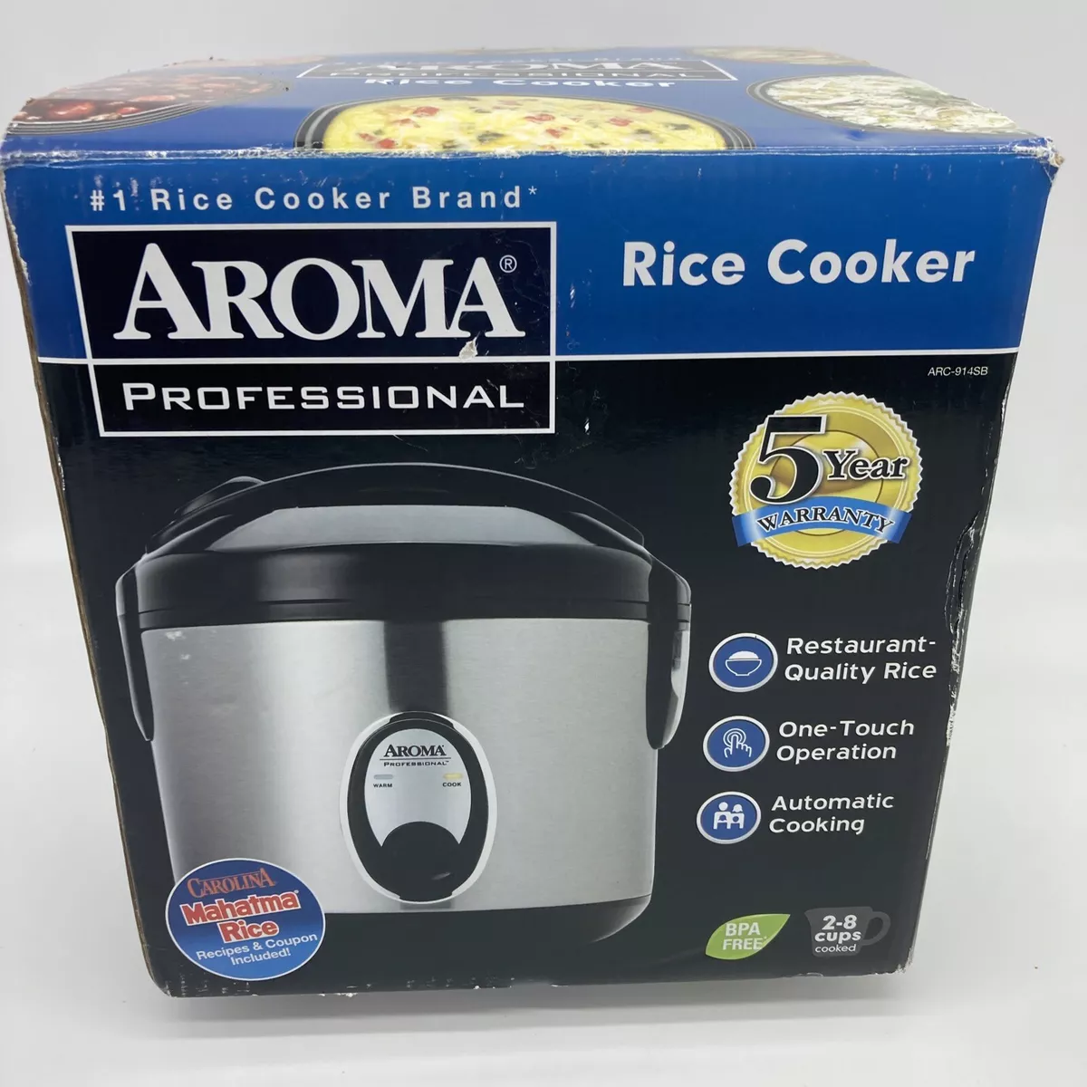 aroma professional rice cooker instruction manual