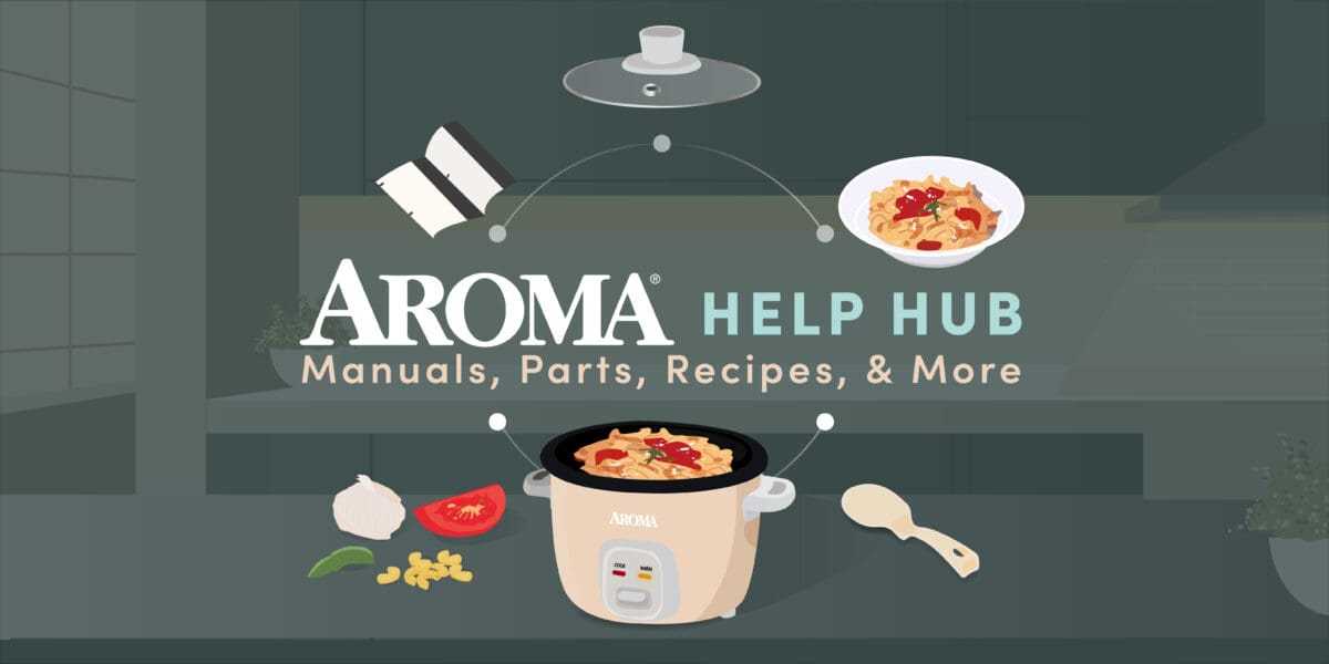 aroma rice cooker instruction manual