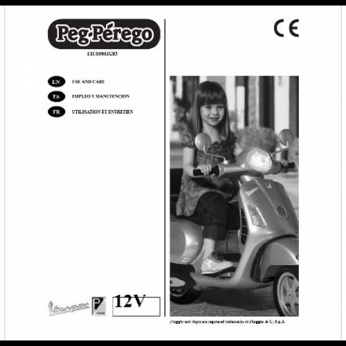 peg perego instruction manual